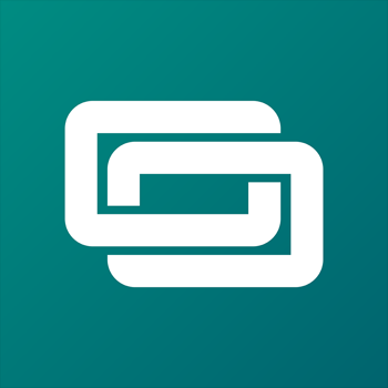 ConnectEBT App logo - green square with 2 interlocking white circles